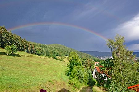 Regenbogen über Baiersbronn