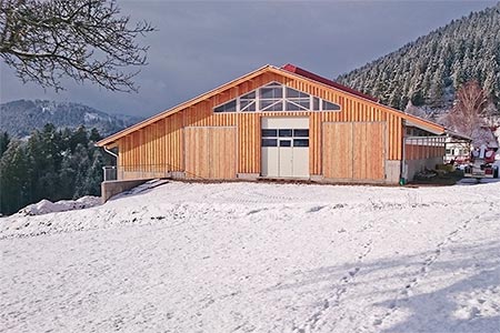 Der Labbronnerhof im Winter